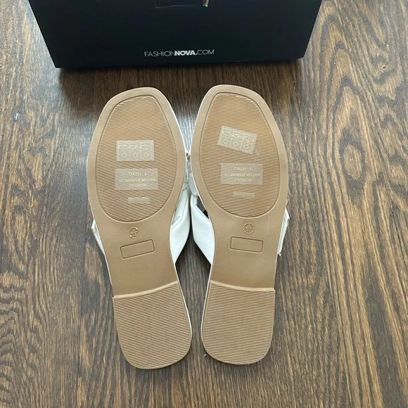 BNWT Knotted Belt Sandals FASHION NOVA - Picture 5 of 8